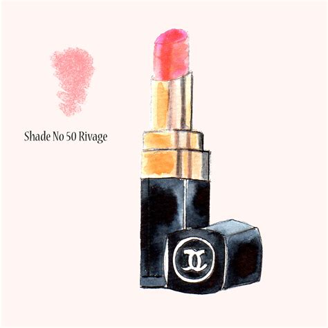 lipstick drawing chanel